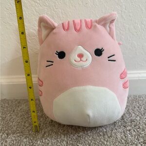 Laura the Pink Cat Squishmallow - 8.5 inches